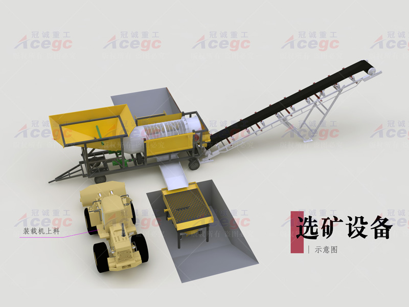 选宝石船-陆地水上开采「精选」色选机械设备-青州冠诚重工机械有限公司